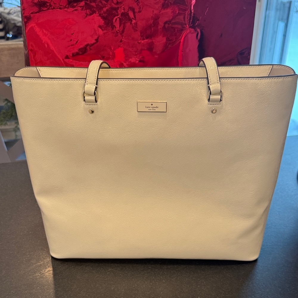 Kate Spade Bridget Crinkle Patent Large Tote
